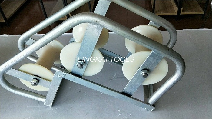 Model SH450J Rolă de cablu pentru canal galvanizat Material din aluminiu Tip îndoit