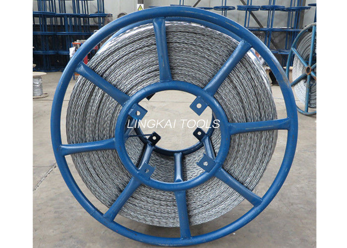 Cablu galvanizat hexagonal Dispozitiv de tragere Sârmă anti răsucire cu 6 pătrate