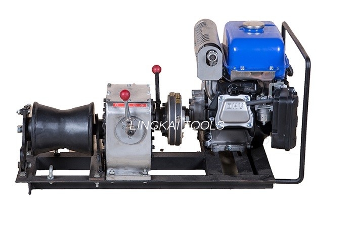 Conducerea cu cureaua stabilă vine de-a lungul troliului, volum mic de 3 tone, cu motor YAMAHA