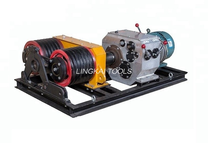 Mortor Cabstan dublu Troliu de 5 tone 50KN Constructie de putere cu motor electric