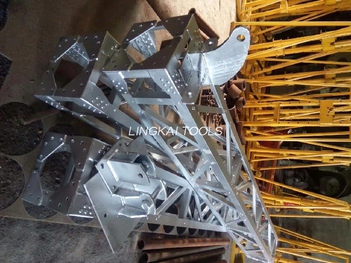 Trepied tubular Din aliaj de aluminiu Gin Pole Tower Gin Pole Derrick Gin Pole