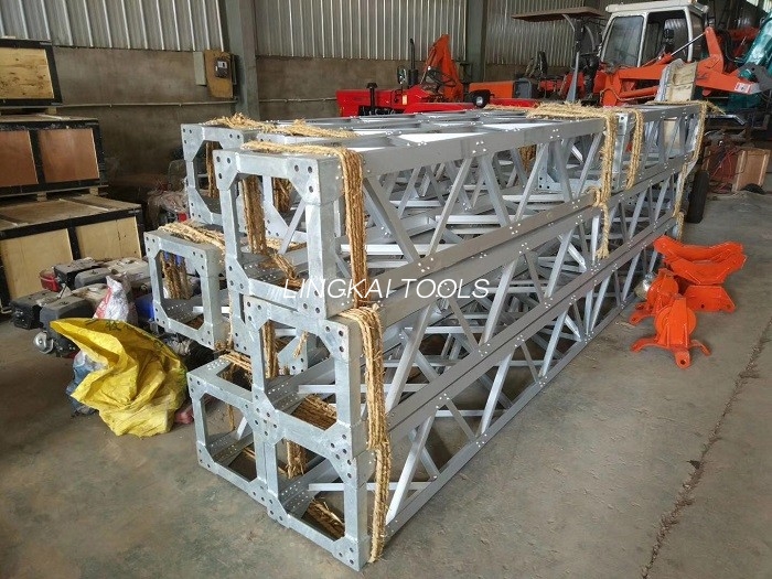 Din aliaj de aluminiu în formă de zăbrele Gin Stâlp Dericks pentru turnuri de instalare