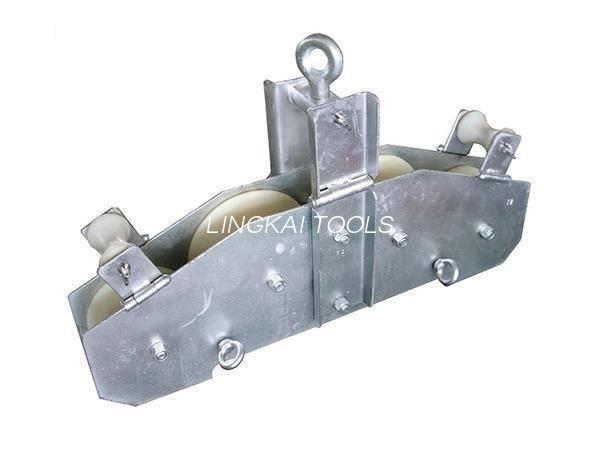 23,5 kg Instrumente de instalare Opgw R570 Bend Raduis 10KN Quadrant Cable Block