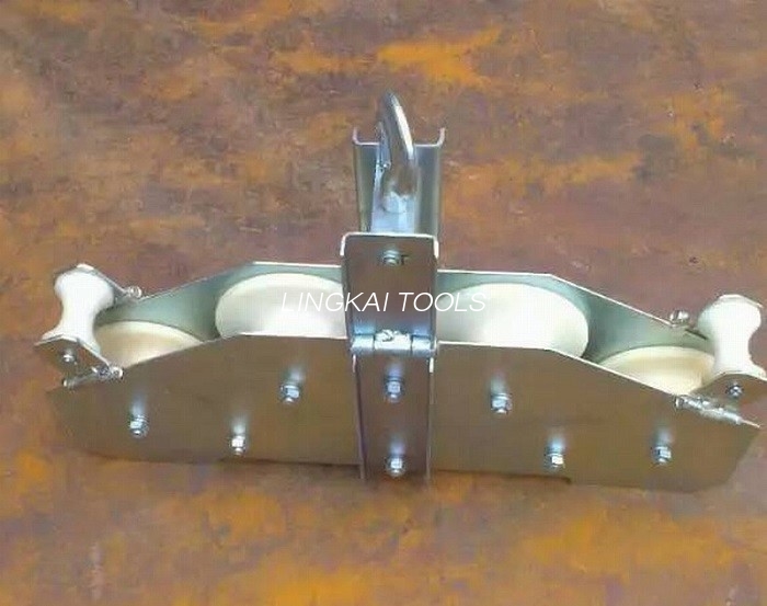 R570 mm cablu fibră optică instrumente 10KN OPGW bloc combinat cu patru snopi