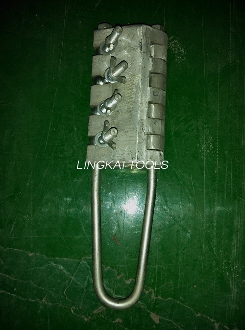 Unelte pentru cablu din fibră optică din aliaj de aluminiu Grip de blocare radială pentru cablu radial OPGW