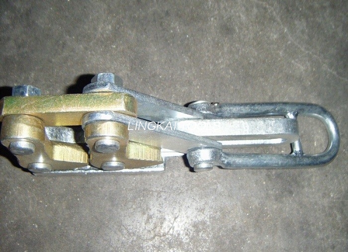 25-50GJ Instrumente cu șuvițe de oțel SKDS / 10 KN Dual Cam Earth Grip pentru cablu de oțel