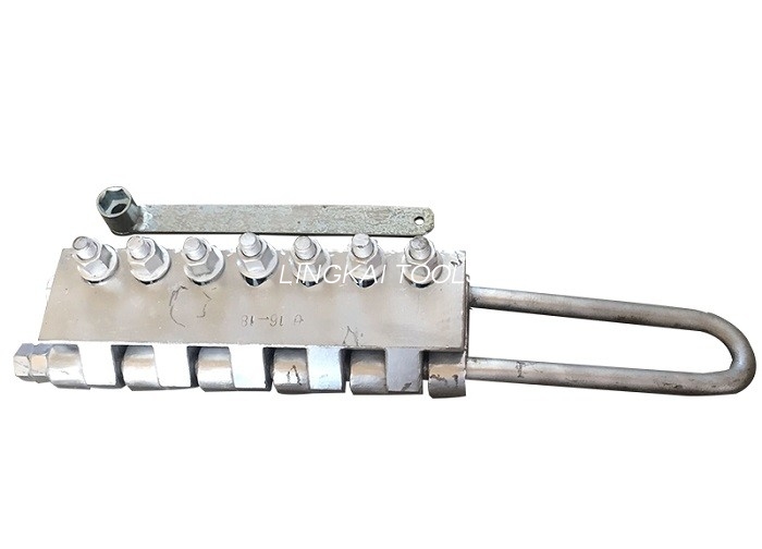 Instrumente de construcție de bază 25KN Instrument de prindere a sârmei OPGW pentru diametrul cablului de 8-20 mm