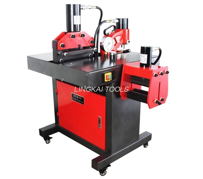 Instrument hidraulic de sertizare 220V 50HZ Mașină de tăiat pentru îndoirea barelor colectoare pentru plăci Al/Cu 150X10mm