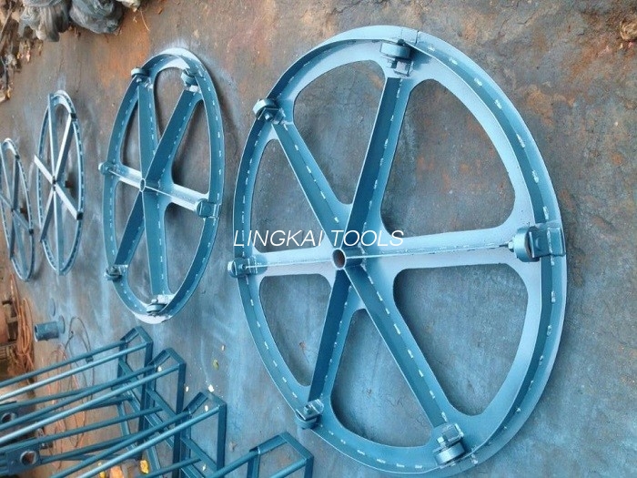 Suporturi pentru tambur de cablu de plată turnantă, verticale, rezistente, cu suport pentru tambur de cablu de 500 mm
