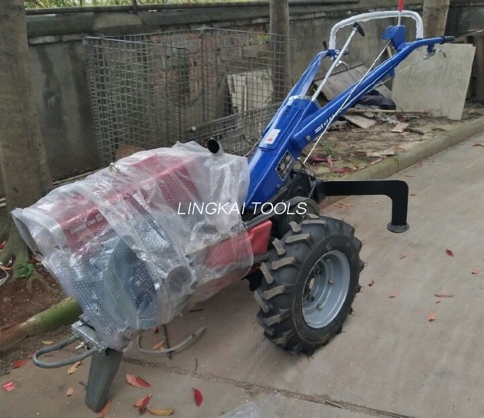 Unelte de tragere de cablu conduse de motor diesel Troliu de tractor de mers pe jos pentru tragere de cablu cu viteză de 2000 RMP