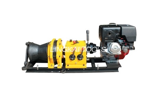 Extractor de troliu de cablu de transmisie de transmisie cu arbore rapid cu motor pe benzină Honda GX390 13HP