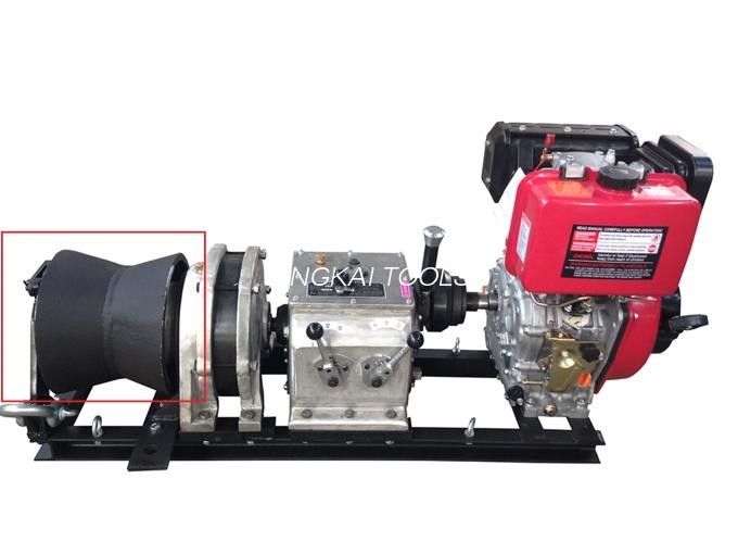 Extractor de cablu de alimentare cu motor diesel de viteză rapidă / Palan electric de troliu cu cablu de sârmă 5 tone