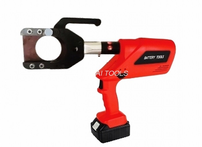 Tăiător de cablu hidraulic motorizat, tăietor de cablu alimentat cu baterie pentru tăierea cablului de max 85 mm