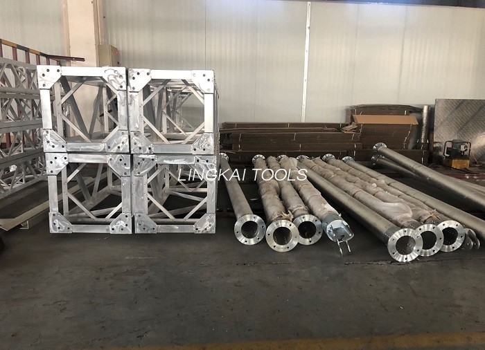 Turn din aliaj de aluminiu Stalp electric din beton Eretion