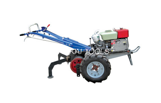 Tractor cu troliu cu dublu tambur de 15 CP